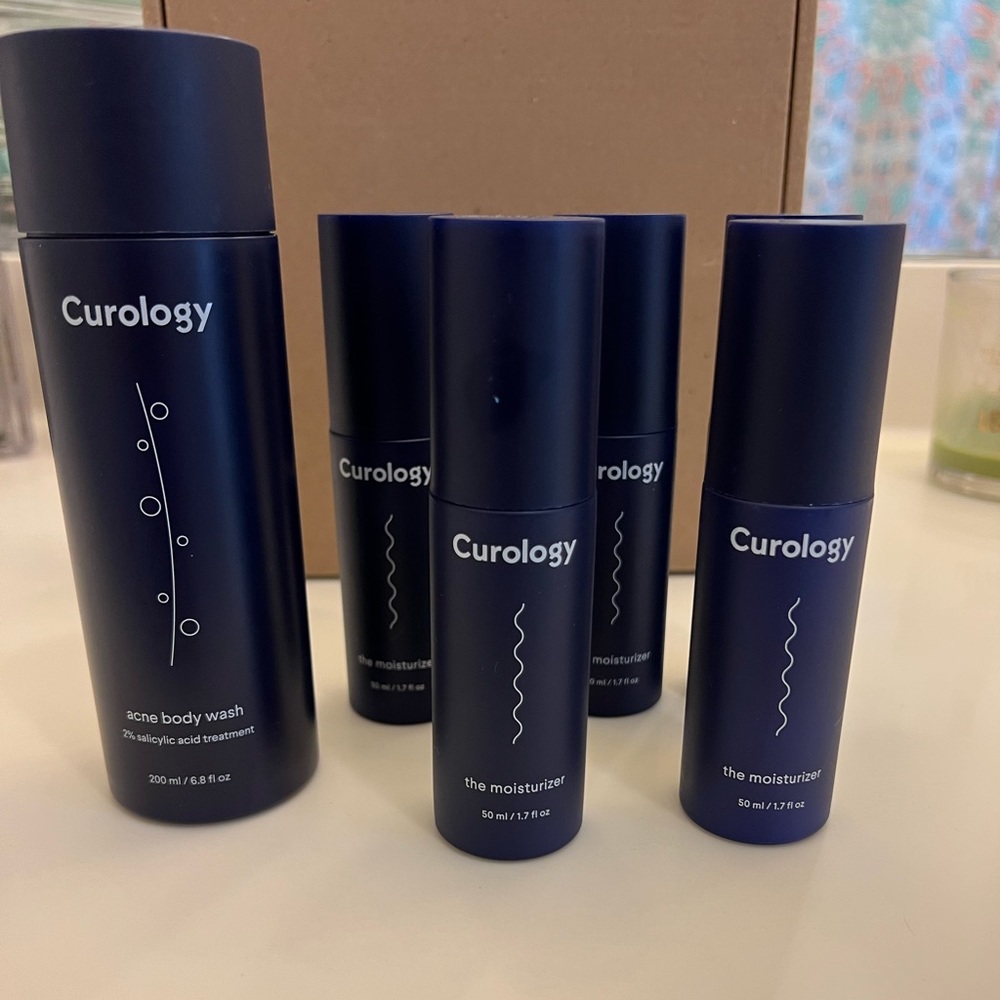 Curology moisturizers and acne wash